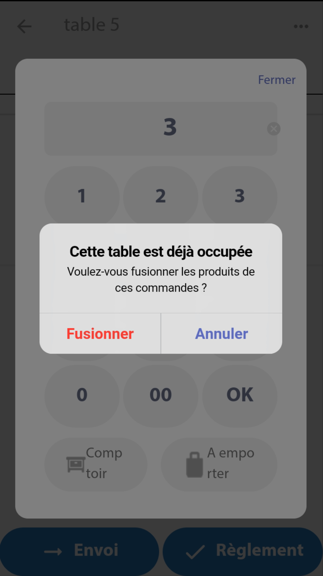 Fusionner des tables