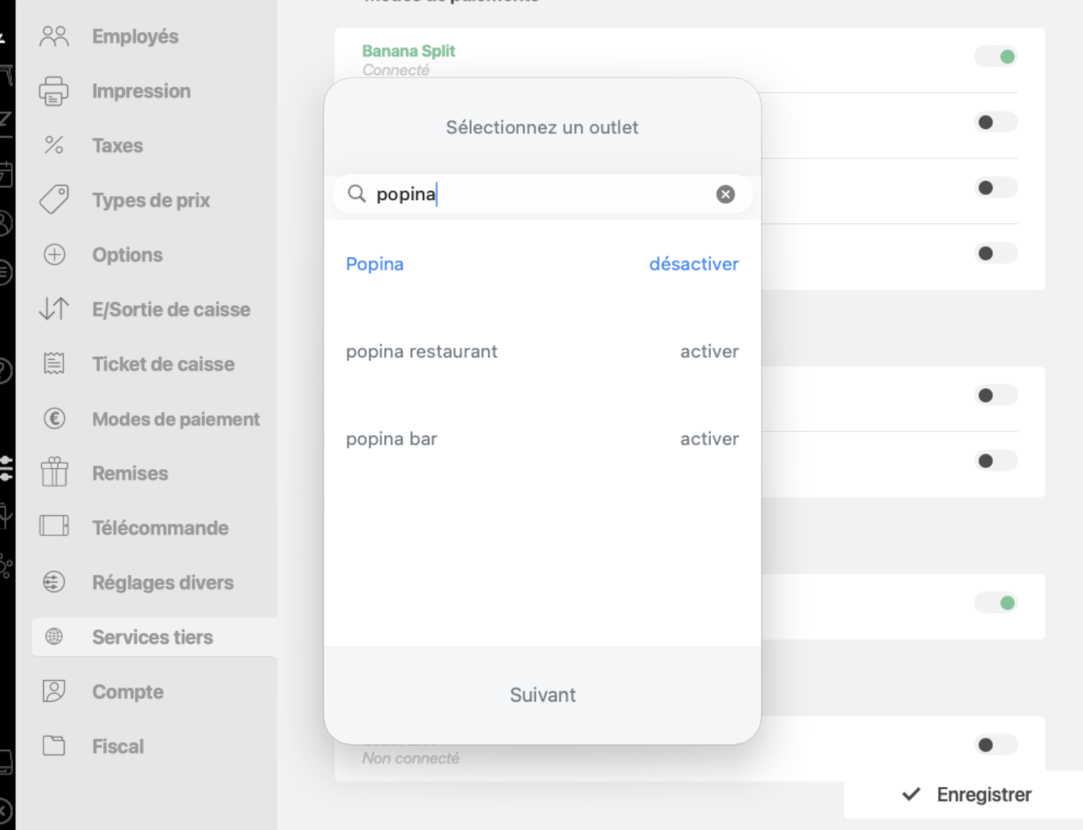 Connexion à Keytchens