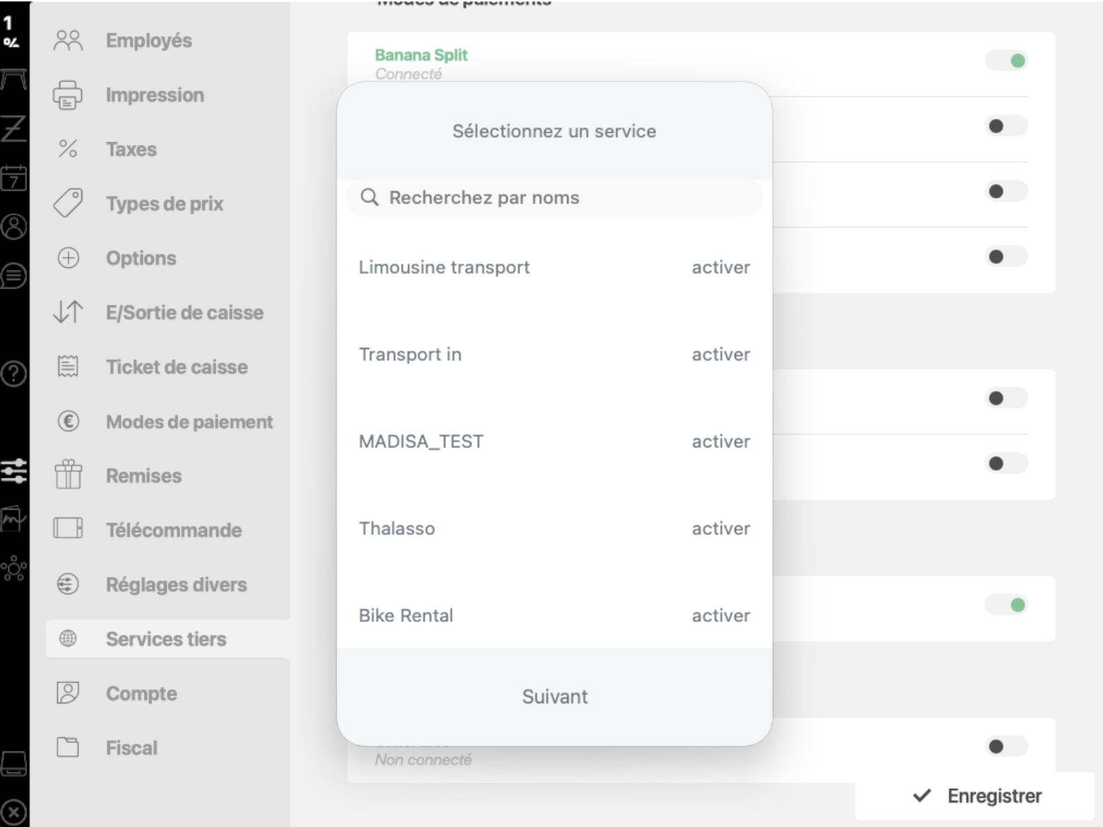 Connexion à Keytchens