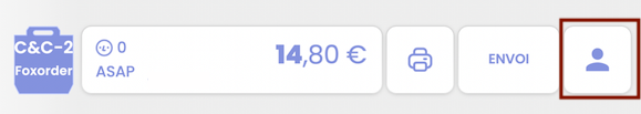 Bouton d'actions