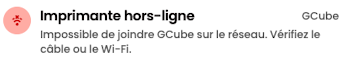 Erreur d'impression